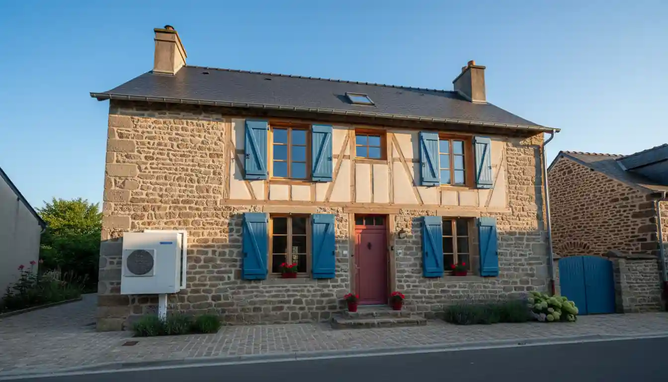 Installation de Pompe à Chaleur à Hadol
